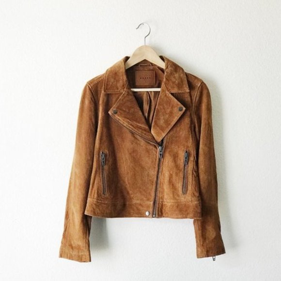 Suede Moto Jackets